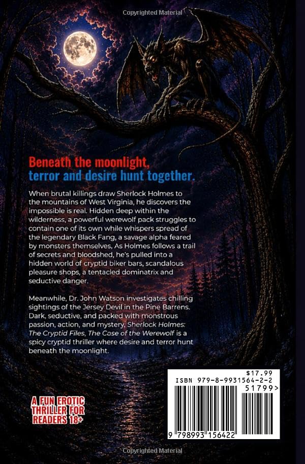 Sherlock Holmes: The Cryptid Files, The Case of the Werewolf -- Signed by Author