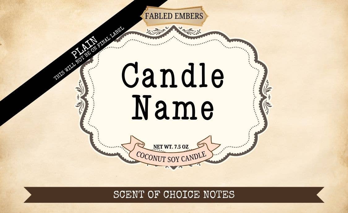 Rose Dale Bookshop & Boutique Candle