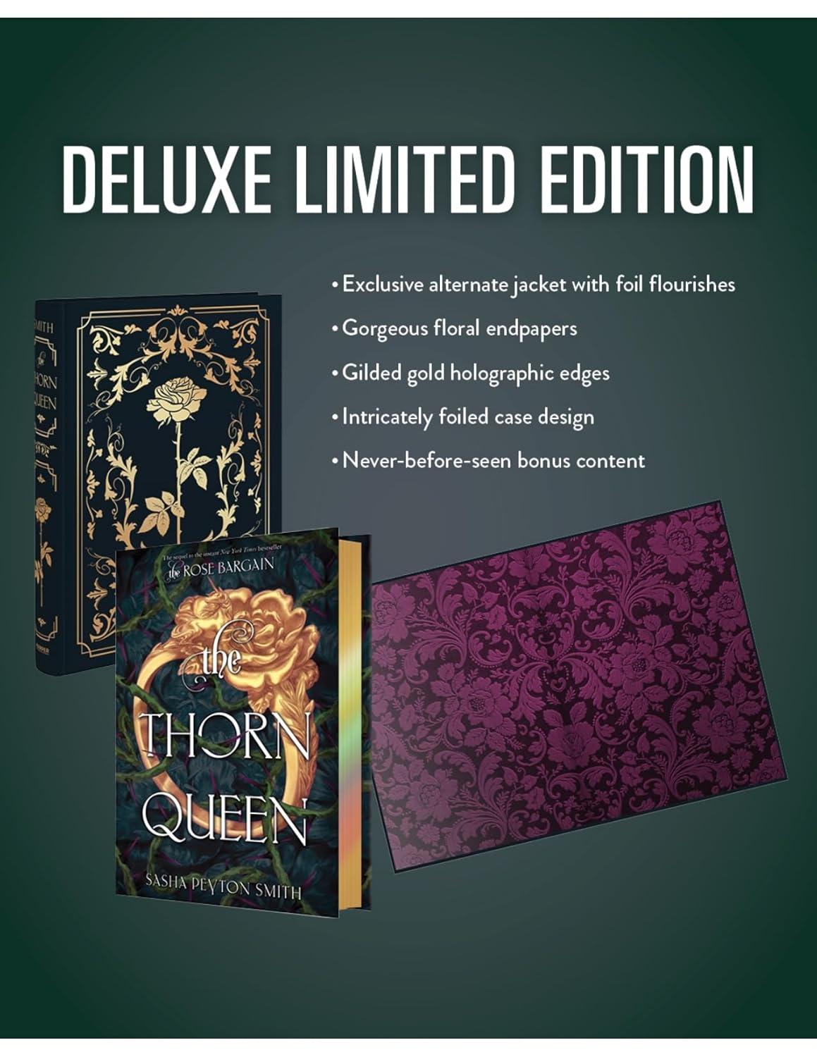 The Thorn Queen Deluxe Limited Edition: A Victorian-Inspired Young Adult Romantasy Sequel (The Rose Bargain, 2)