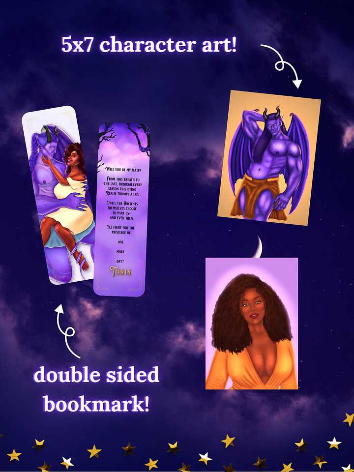Healing the Demon: A Cozy, Spicy, Monster Fantasy Romance (Demons of the Rift)Special Edition Paperback- Signed book plates & Character art