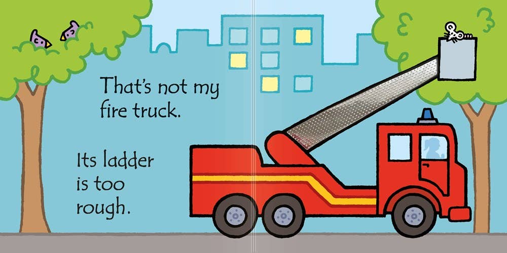 That's not my fire truck...: An Interactive, Sensory Touchy-Feely Book Featuring Vehicles with Tactile Patches for Babies and Toddlers