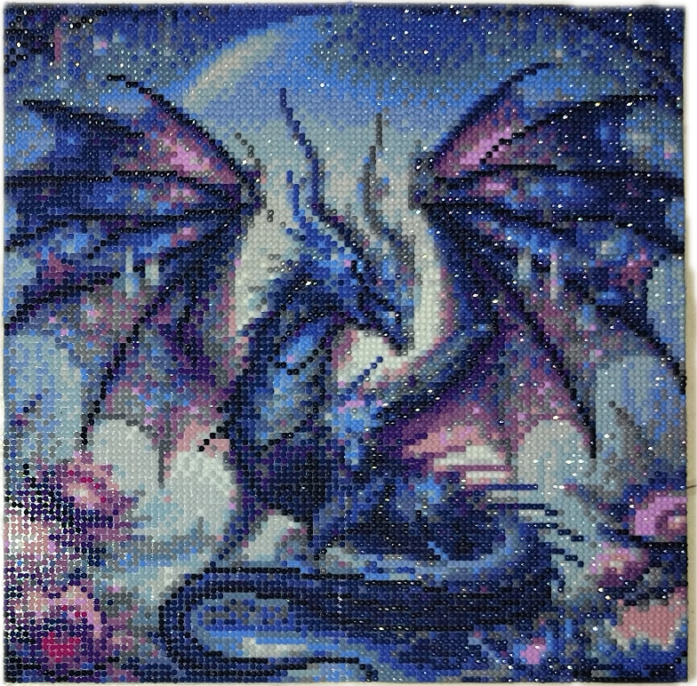 Dragon Completed 5D Diamond Painting