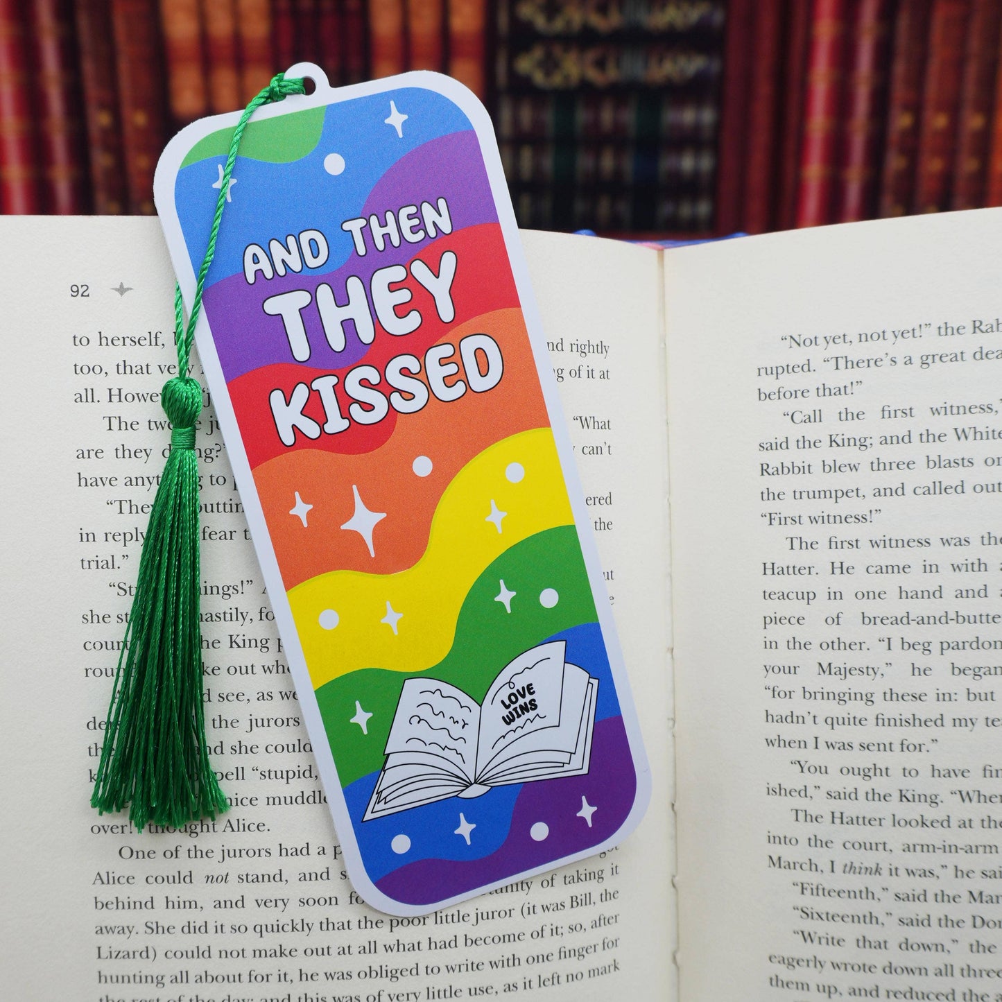 “And Then They Kissed” Bookmark