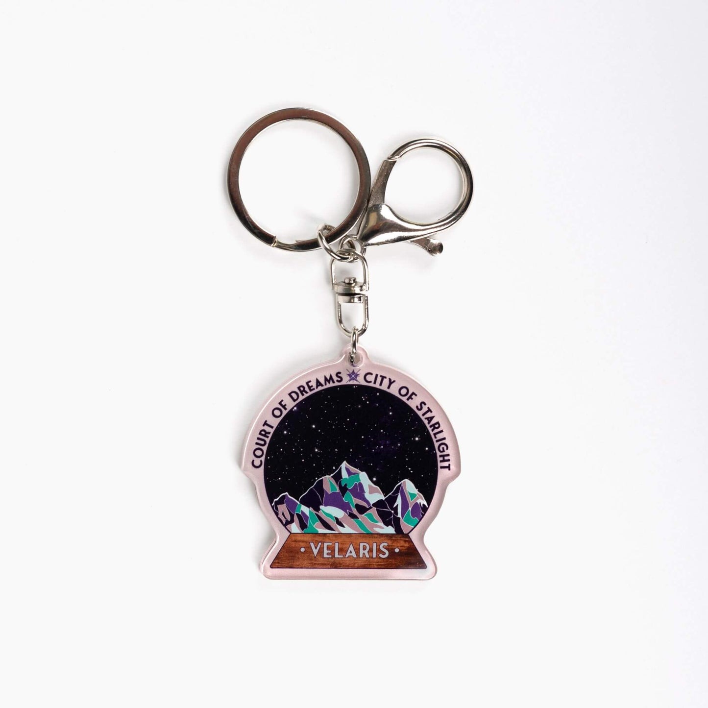 Velaris Star Globe Keychain | ACOTAR
