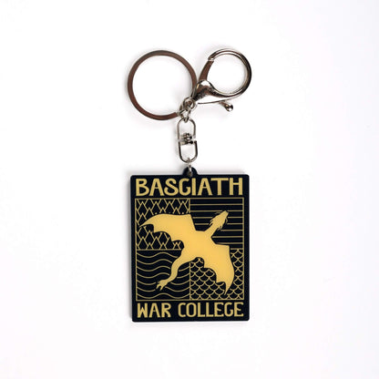 Basgiath War College Emblem Keychain | Fourth Wing
