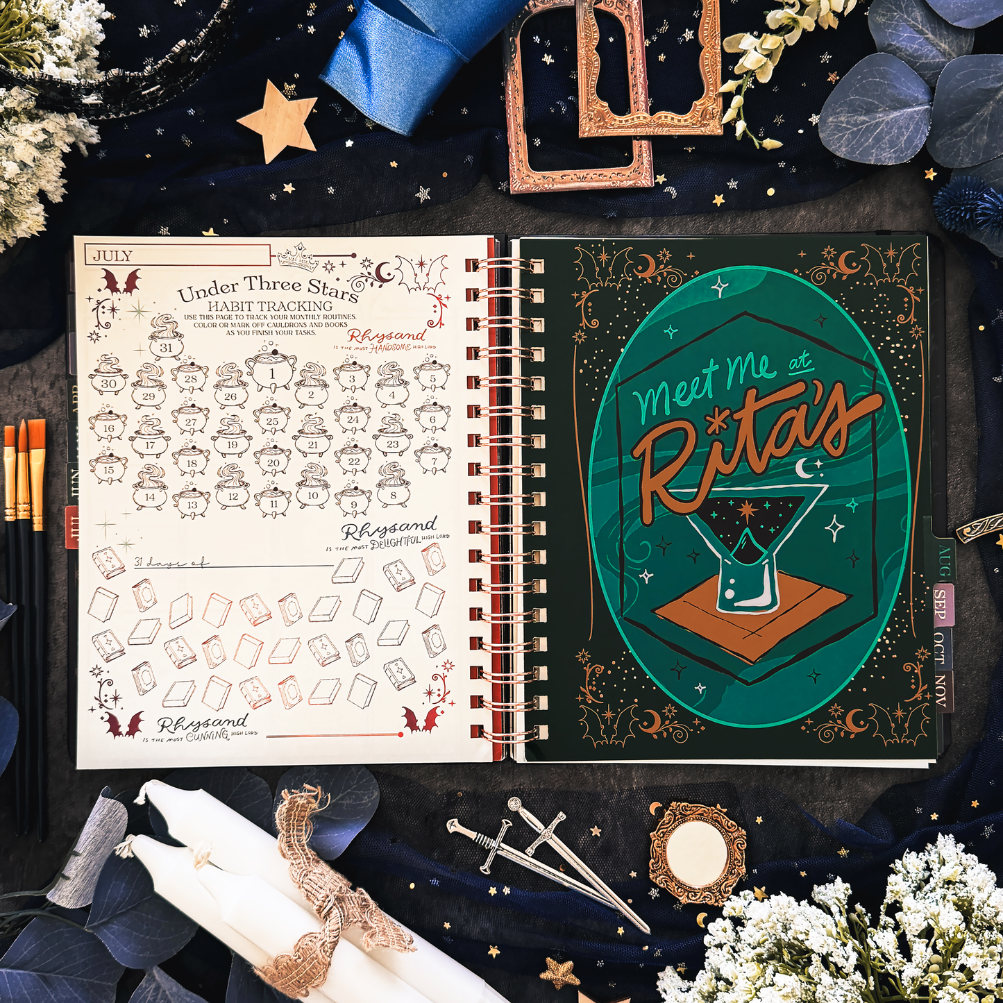 A Court of Thorns and Roses: Velaris 2027 Weekly Planner, Personal Organizer