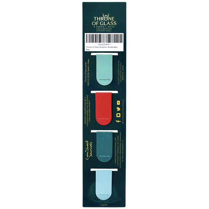 Throne of Glass Magnetic Bookmarks (4-Pack)