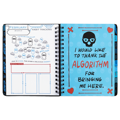 Lights Out 2027 Weekly Planner, Personal Organizer