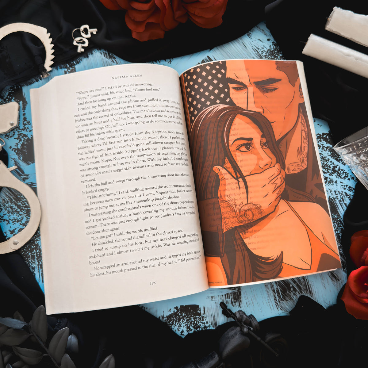 Caught Up Book Scene Illustrations (6-Pack)