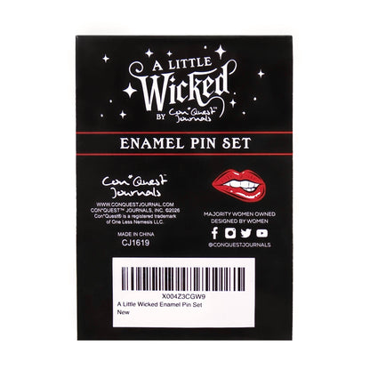 A Little Wicked Enamel Pins (3-Pack)
