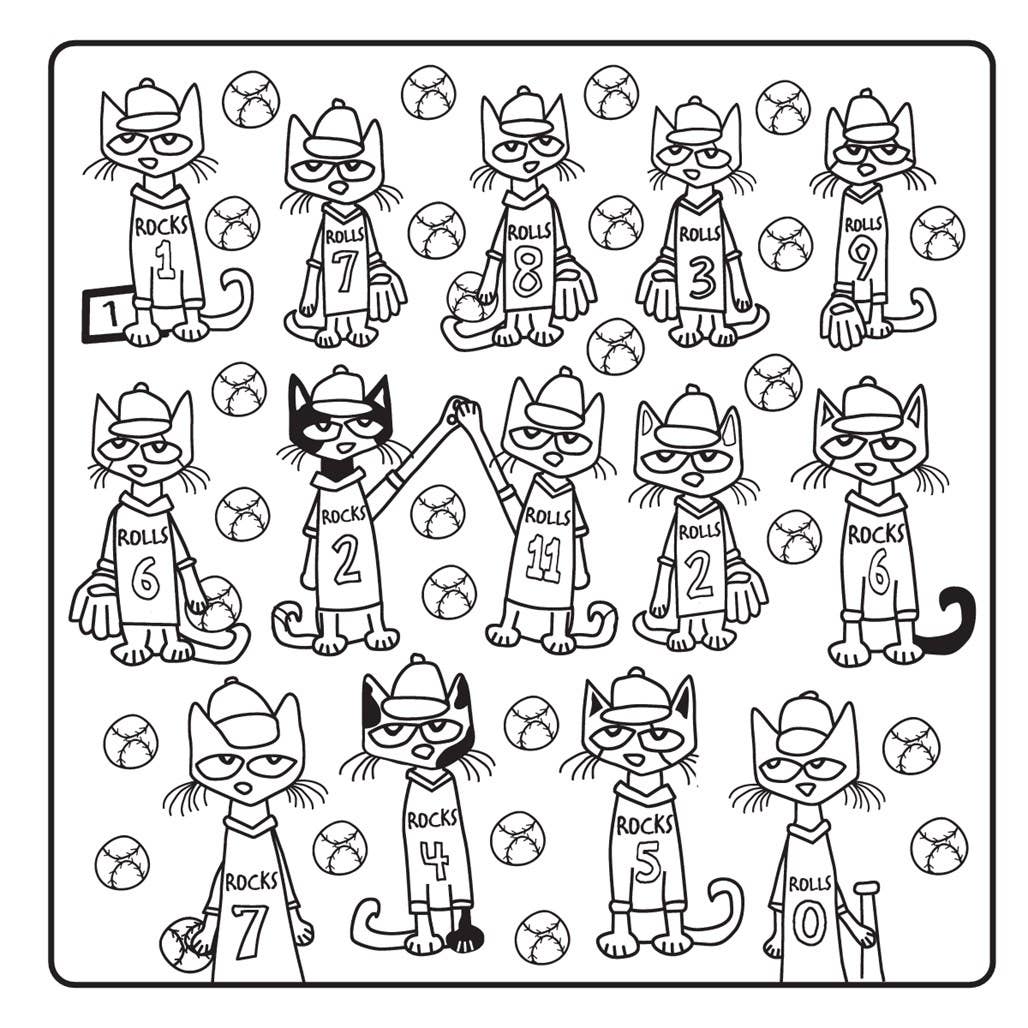 Pete the Cat: Cool & Cozy Coloring: James Dean