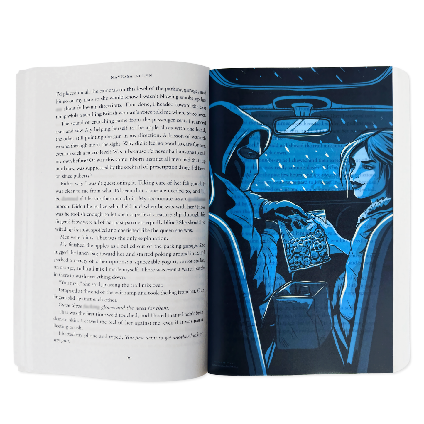 Lights Out Book Scene Illustrations (6-Pack)