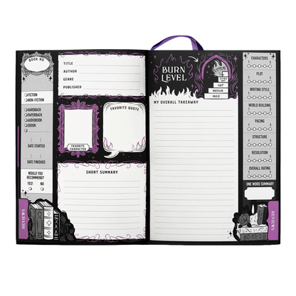 A Court of Thorns and Roses: House of Wind Library Reading Journal for Readers