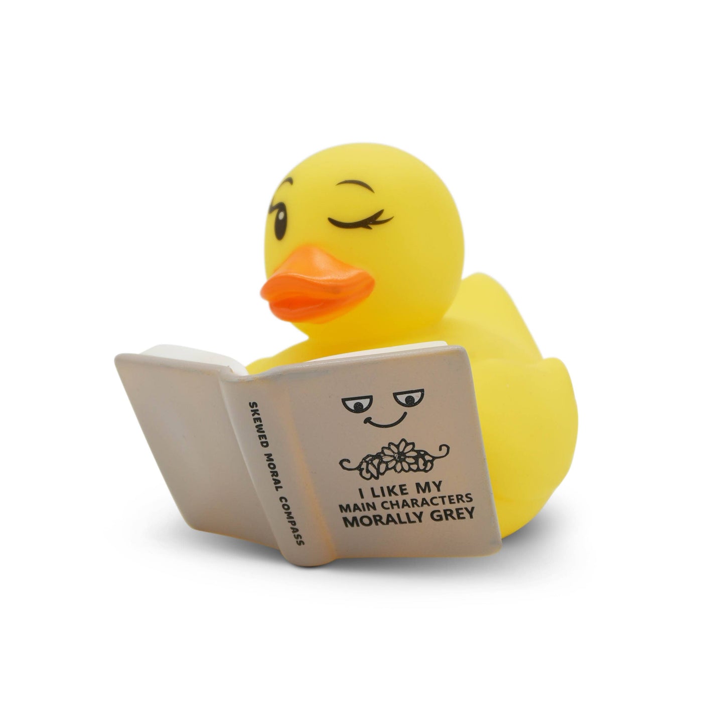 “I Like My Main Characters Morally Grey” Rubber Duck