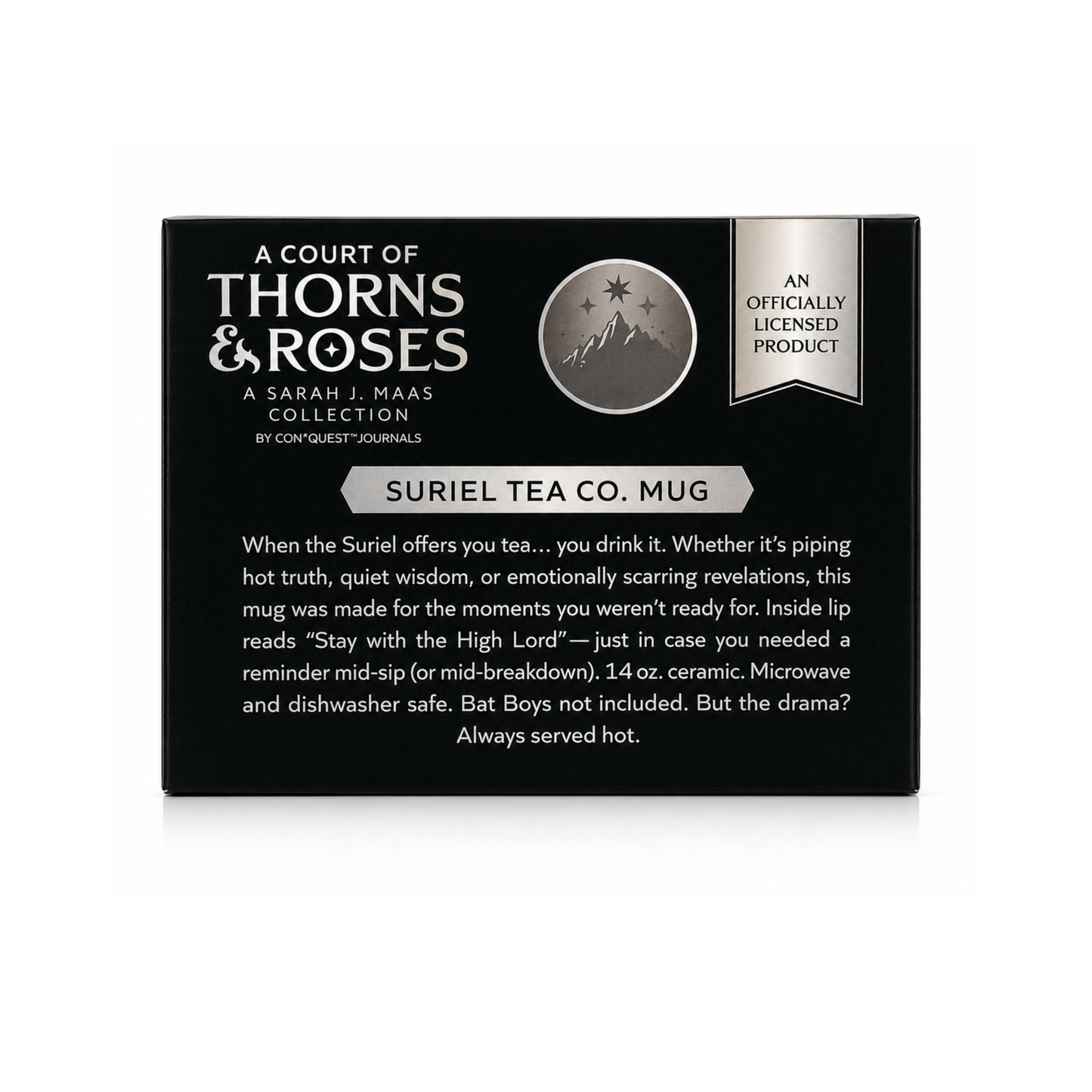 A Court of Thorns and Roses: The Suriel Tea Co. Mug