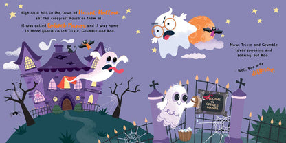 Boo the Friendly Ghost: Padded Board Book: Picture Storybook (Story Time)