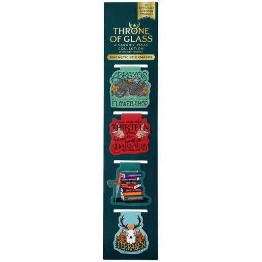 Throne of Glass Magnetic Bookmarks (4-Pack)