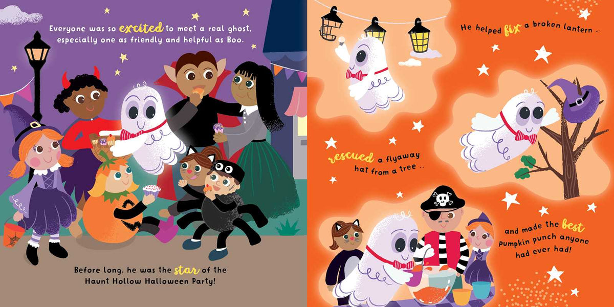 Boo the Friendly Ghost: Padded Board Book: Picture Storybook (Story Time)