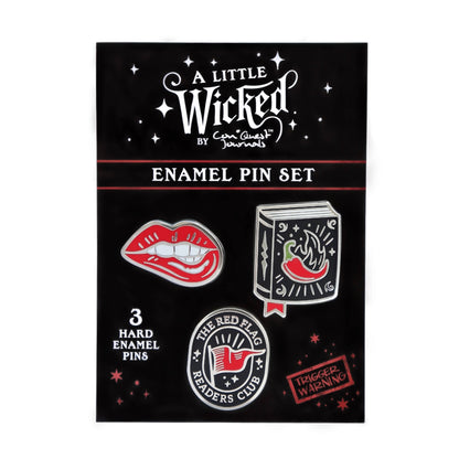 A Little Wicked Enamel Pins (3-Pack)