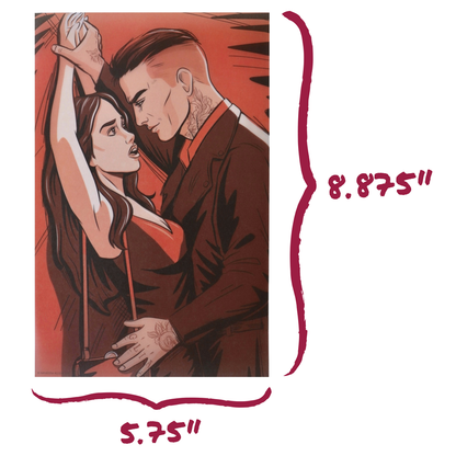 Caught Up Book Scene Illustrations (6-Pack)