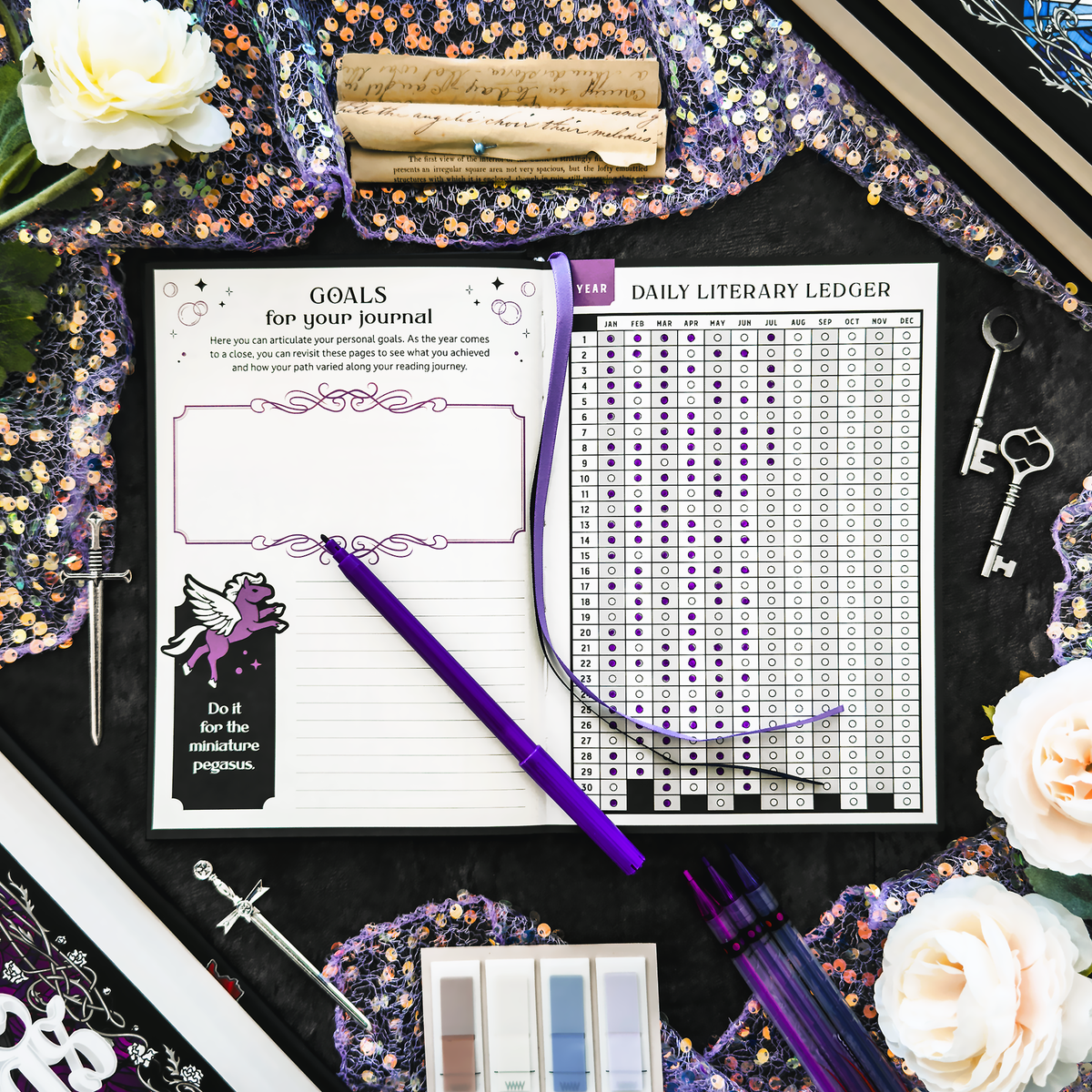 A Court of Thorns and Roses: House of Wind Library Reading Journal for Readers