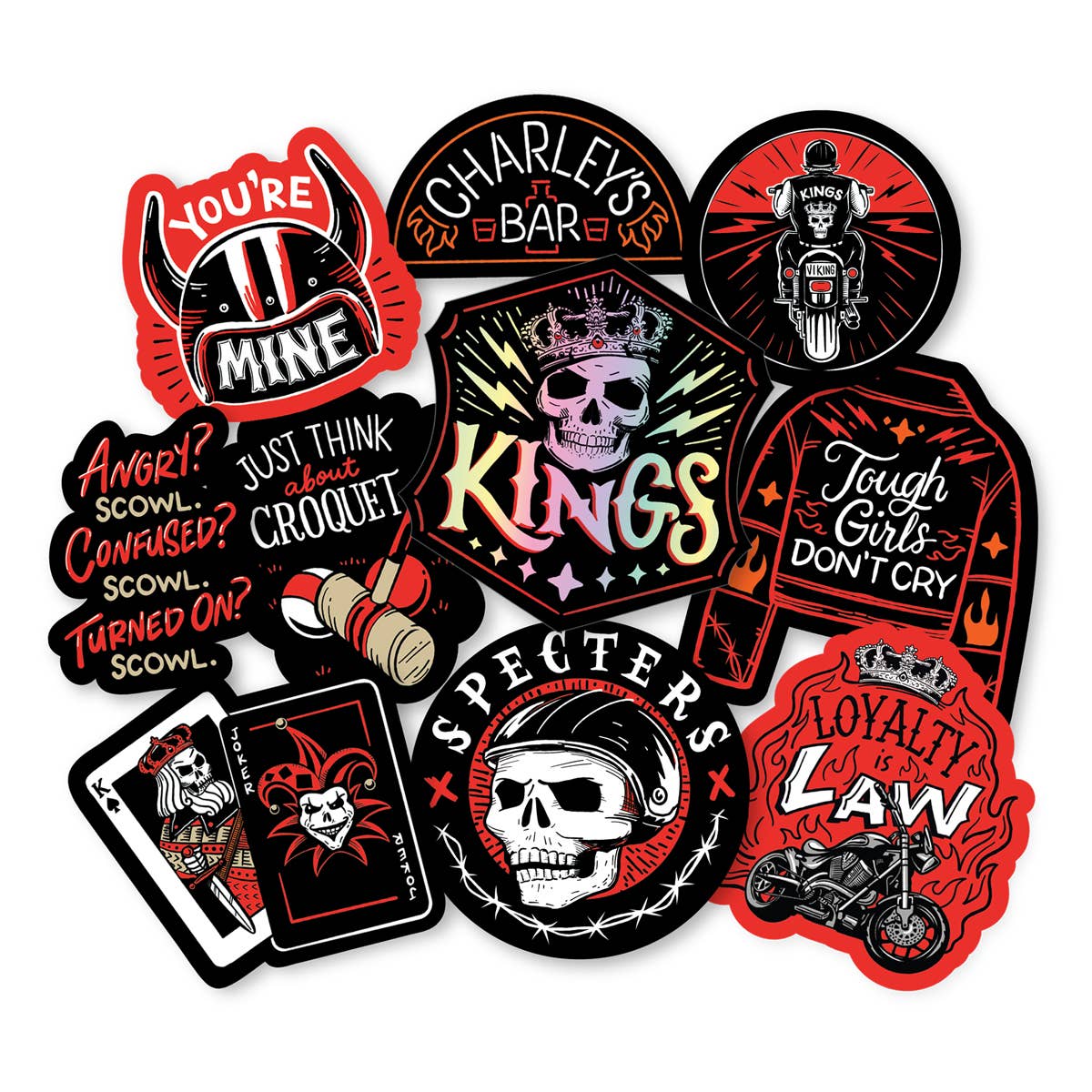 (10-Pack) The Kings of Kearny Decals