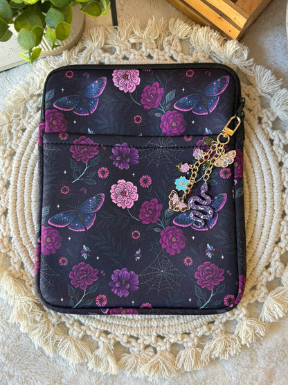 8x10 Mystic Moth Book Sleeve | Book Sleeve | Kindle Storage