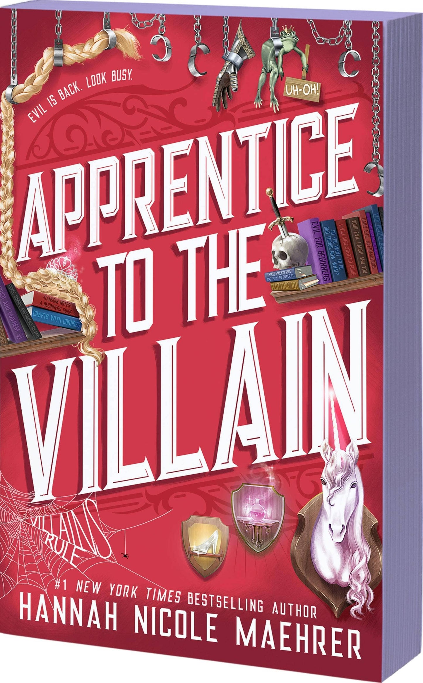 Apprentice to the Villain: A Cozy Fantasy Romantic Comedy (Assistant and the Villain, 2) Sprayed Edge Paperback