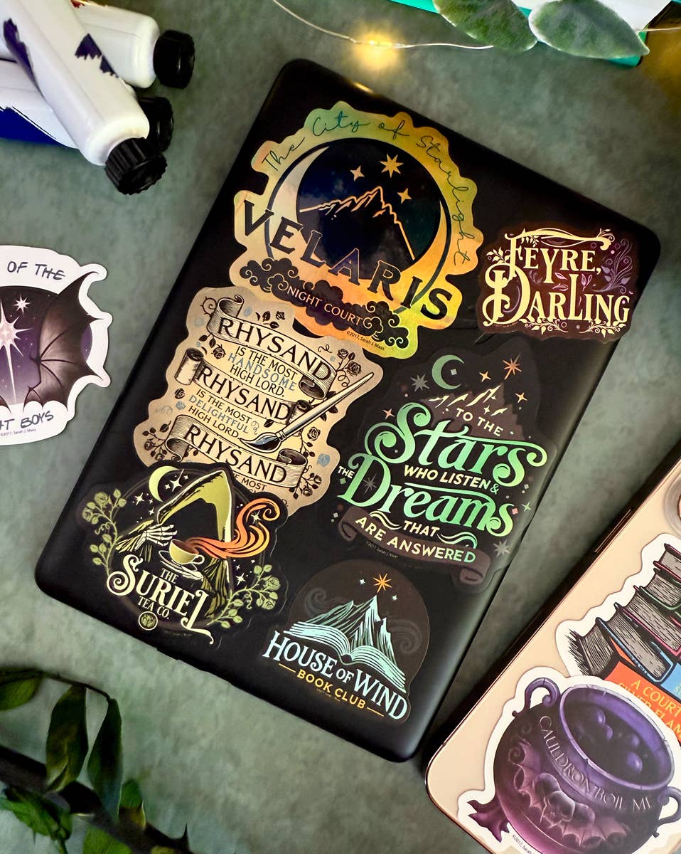 (10-Pack) A Court of Thorns and Roses Decals