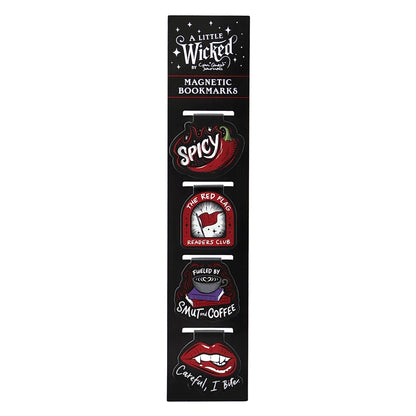 A Little Wicked Magnetic Bookmarks (4-Pack)