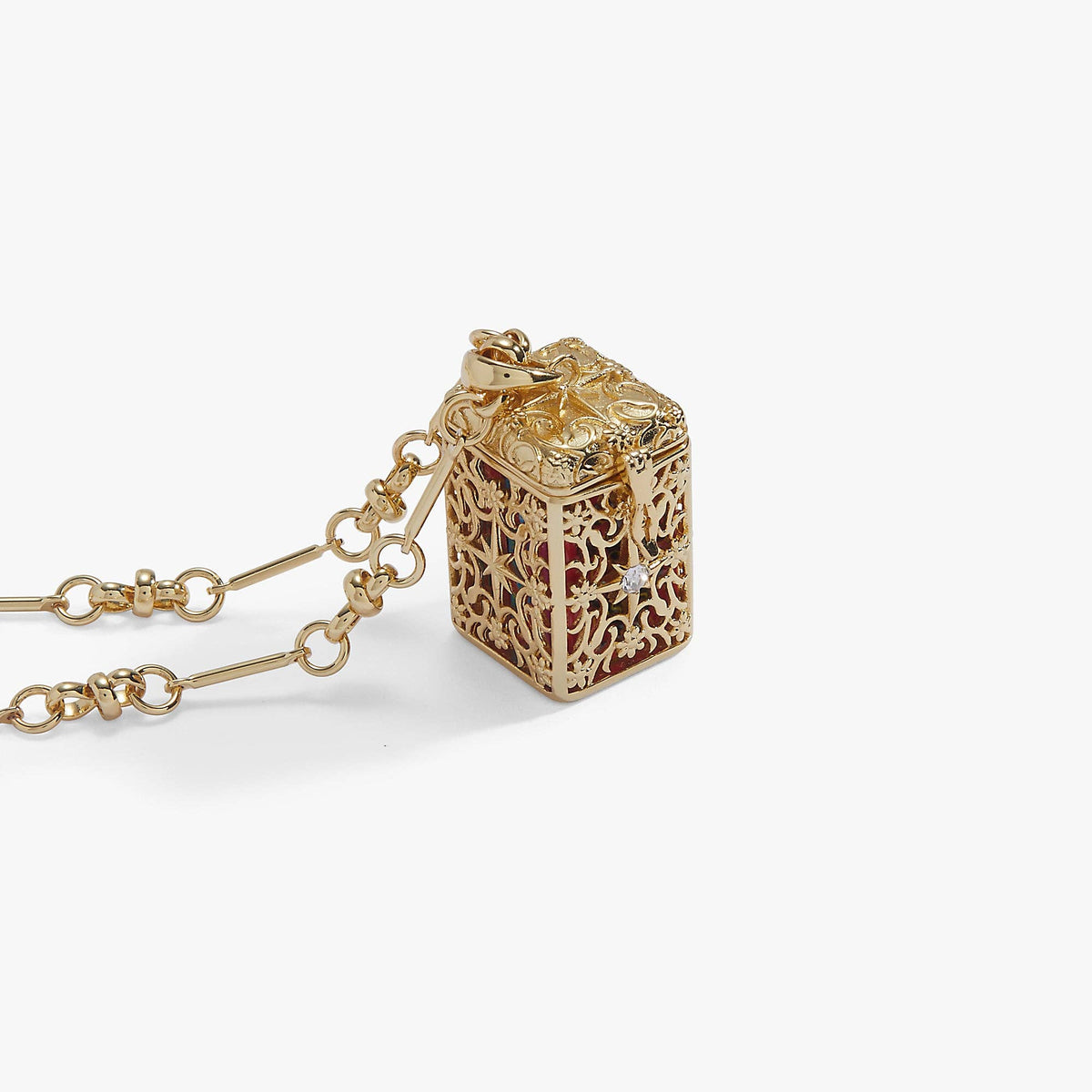 A Court of Thorns and Roses Book Charms Locket Necklace