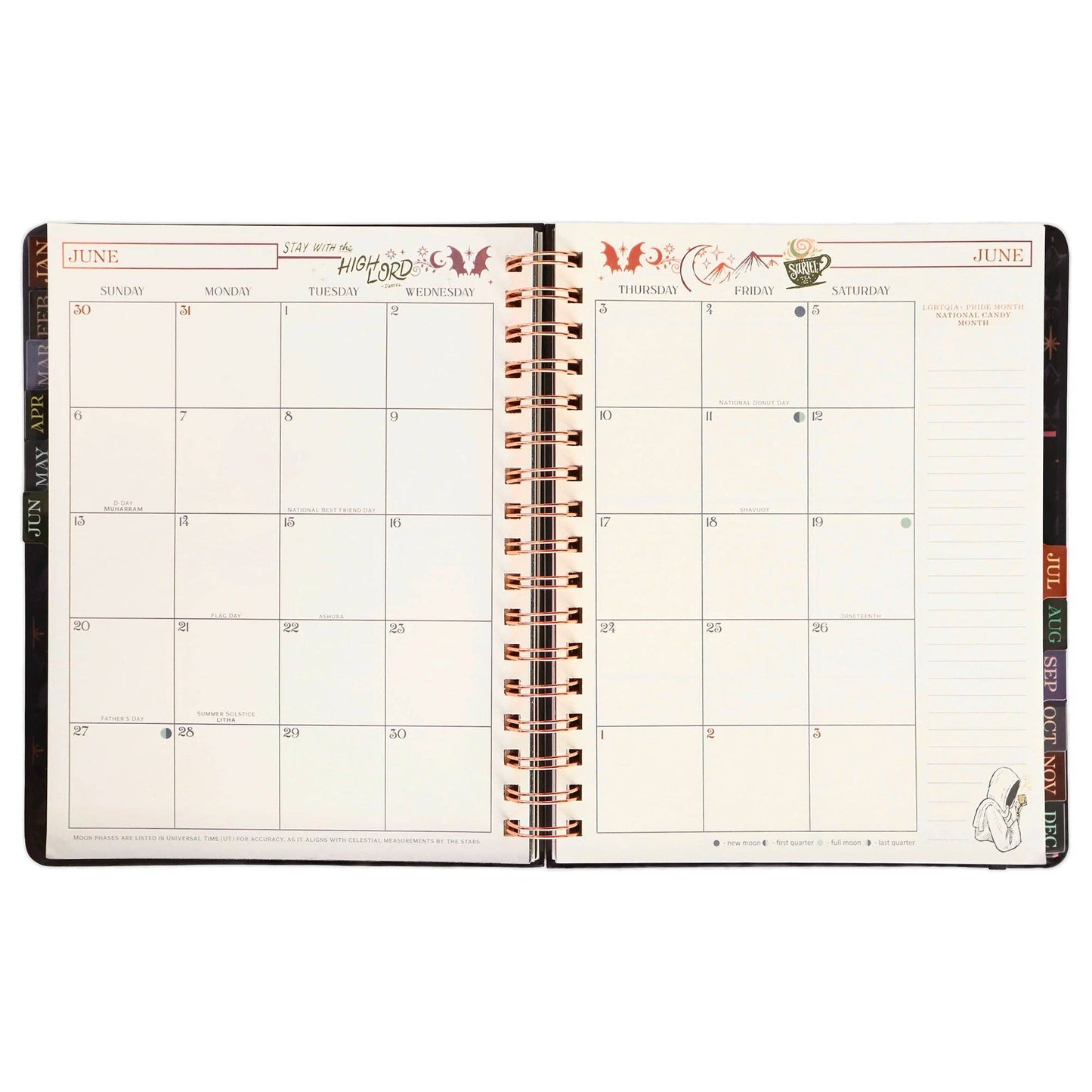 A Court of Thorns and Roses: Velaris 2027 Weekly Planner, Personal Organizer