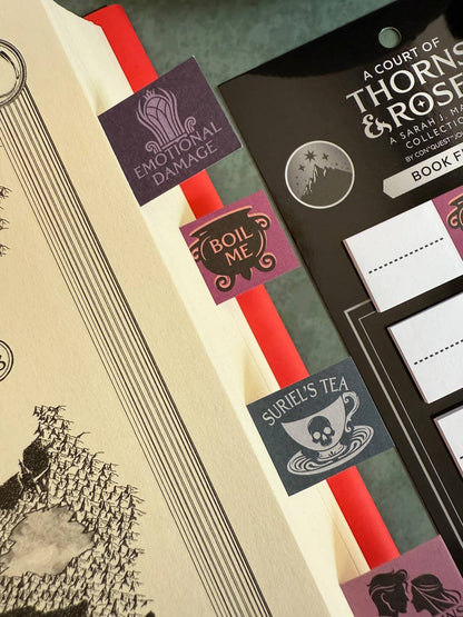 A Court of Thorns and Roses Book Annotation Flags (30-Pack)