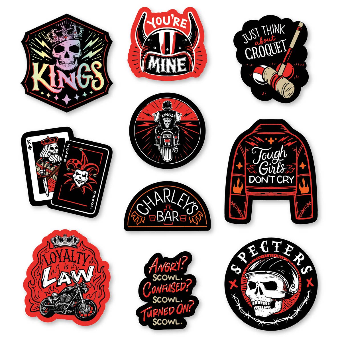 (10-Pack) The Kings of Kearny Decals