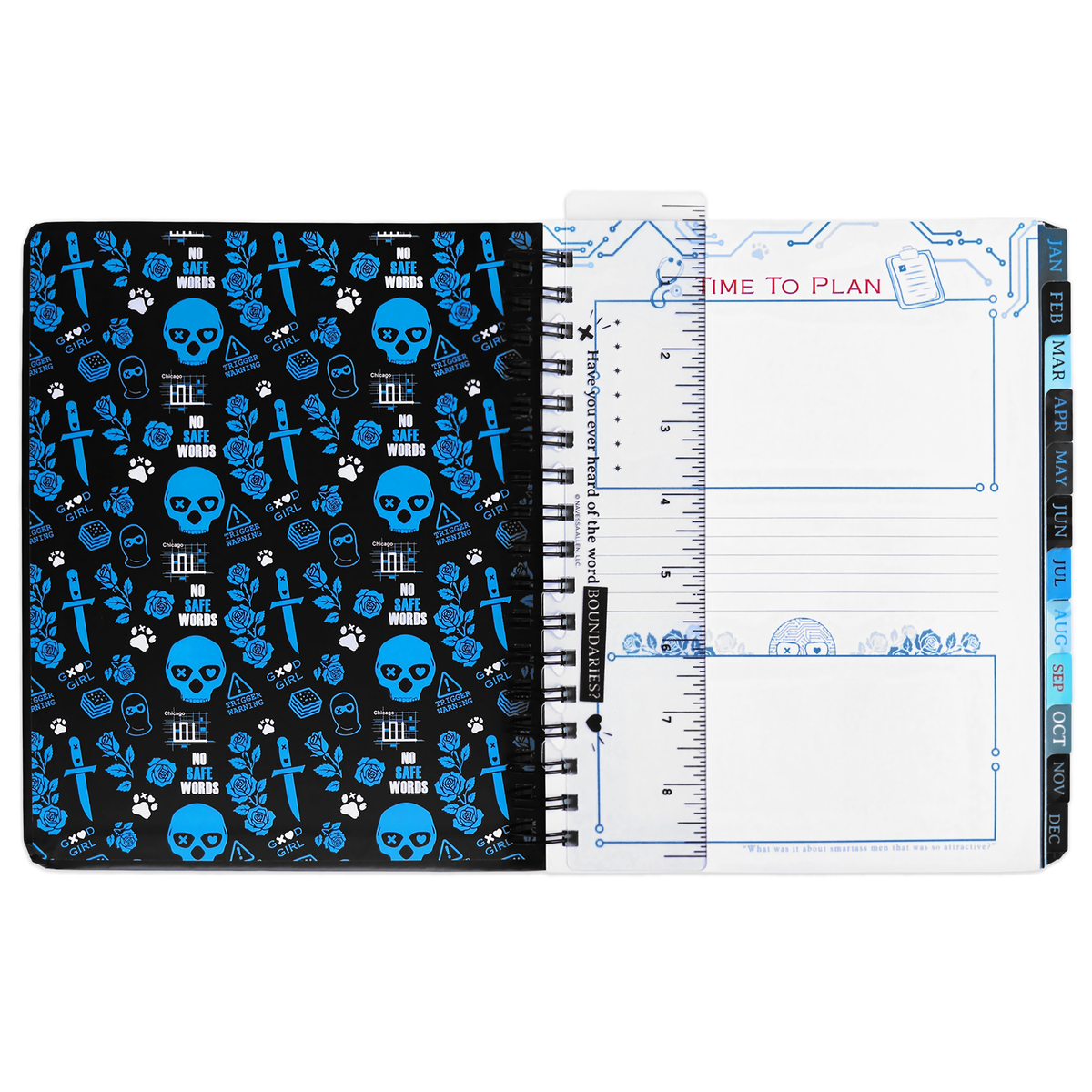 Lights Out 2027 Weekly Planner, Personal Organizer