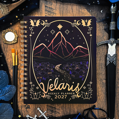 A Court of Thorns and Roses: Velaris 2027 Weekly Planner, Personal Organizer