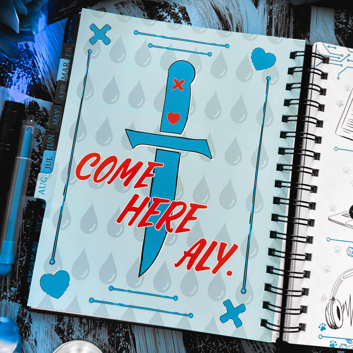 Lights Out 2027 Weekly Planner, Personal Organizer