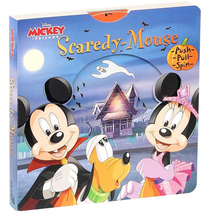 Disney Mickey & Friends: Scaredy-Mouse (Push-Pull-Spin Stories)