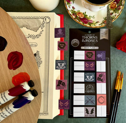 A Court of Thorns and Roses Book Annotation Flags (30-Pack)