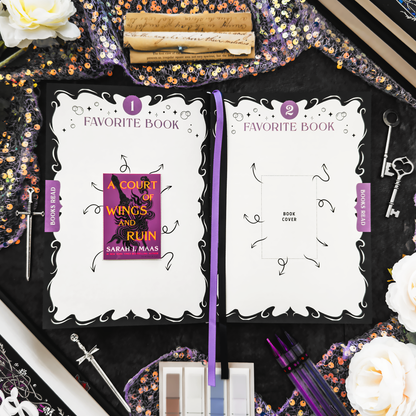 A Court of Thorns and Roses: House of Wind Library Reading Journal for Readers