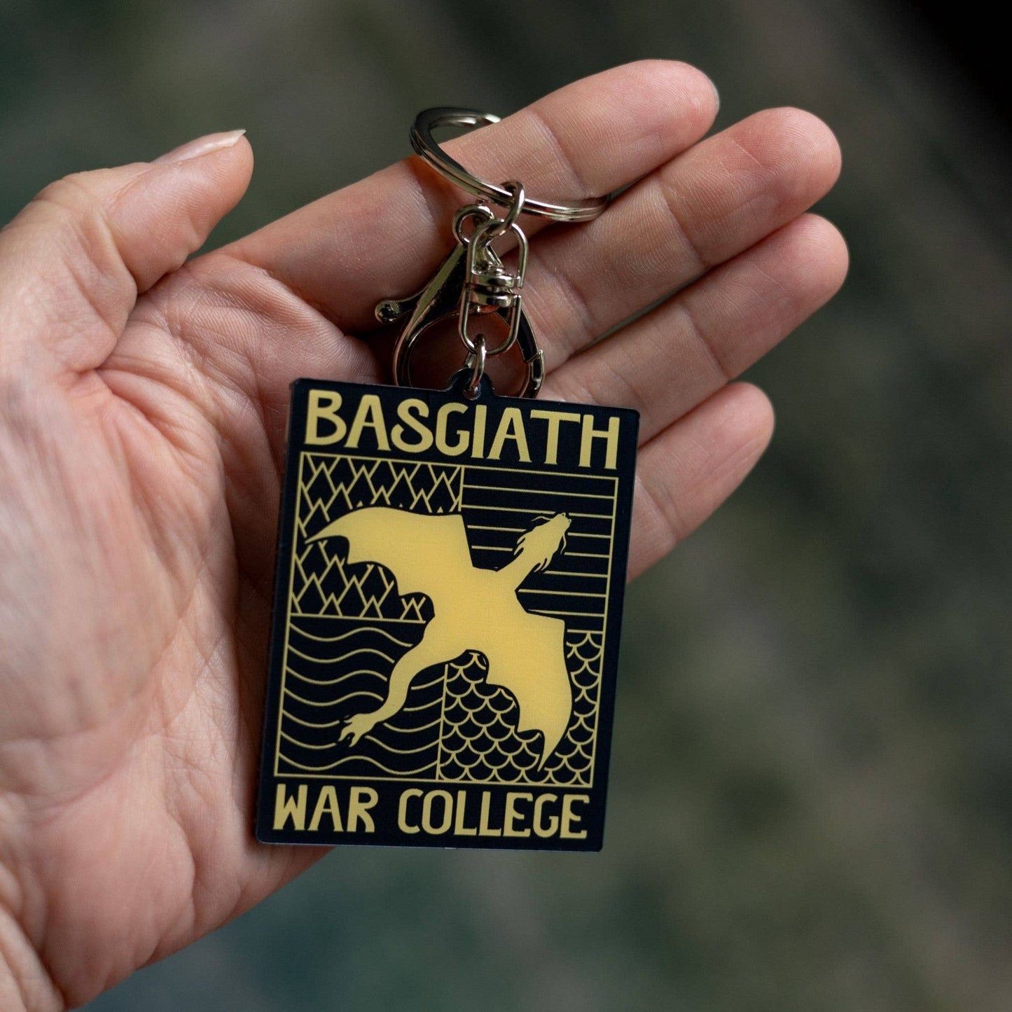 Basgiath War College Emblem Keychain | Fourth Wing