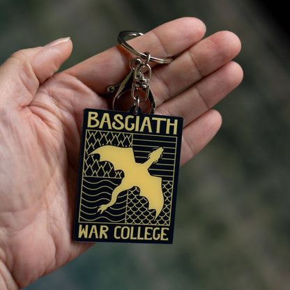 Basgiath War College Emblem Keychain | Fourth Wing