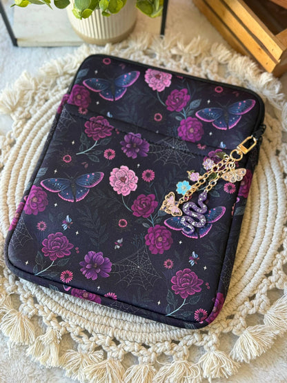 8x10 Mystic Moth Book Sleeve | Book Sleeve | Kindle Storage