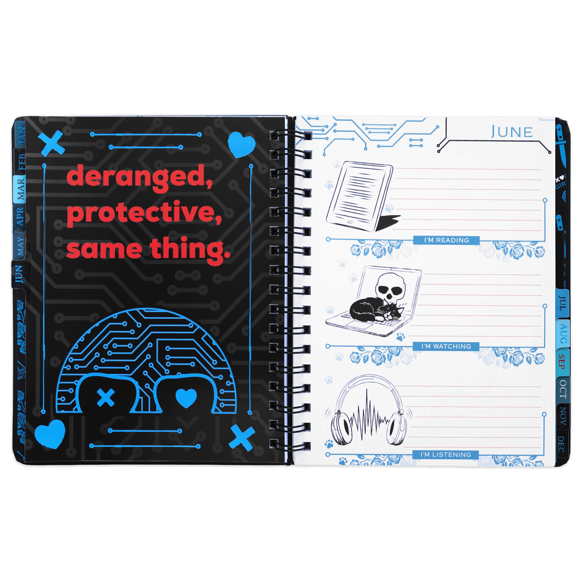 Lights Out 2027 Weekly Planner, Personal Organizer