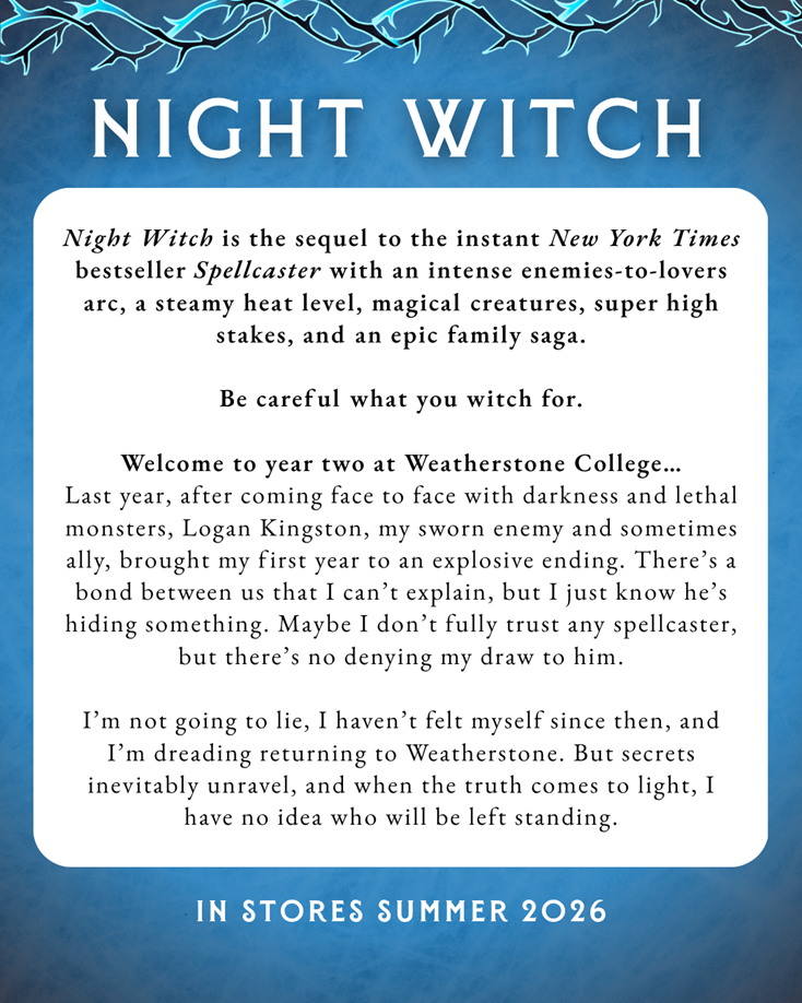 Night Witch: A Spicy Magical Dark Academia Forbidden Romantasy (Weatherstone College, 2)