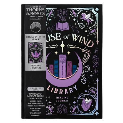 A Court of Thorns and Roses: House of Wind Library Reading Journal for Readers