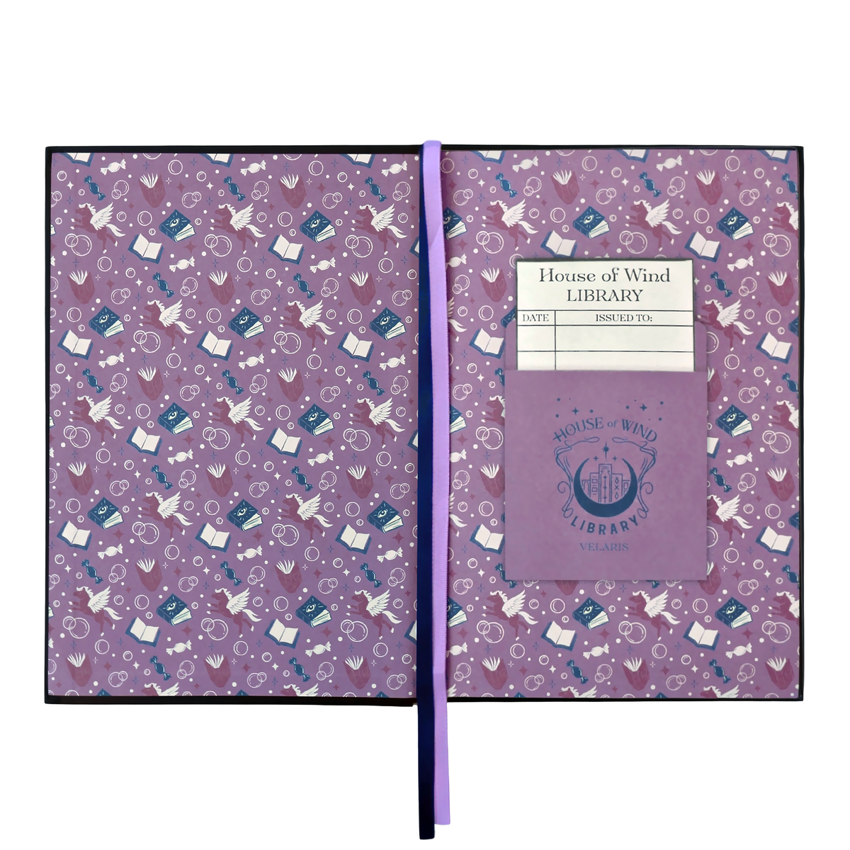 A Court of Thorns and Roses: House of Wind Library Reading Journal for Readers