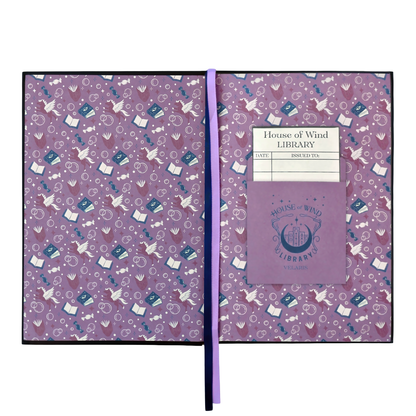 A Court of Thorns and Roses: House of Wind Library Reading Journal for Readers