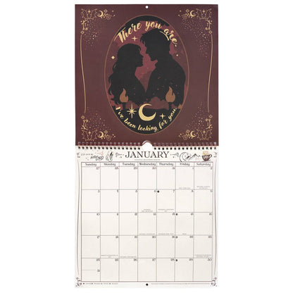 A Court of Thorns and Roses: Velaris 2027 Spiral Wall Calendar