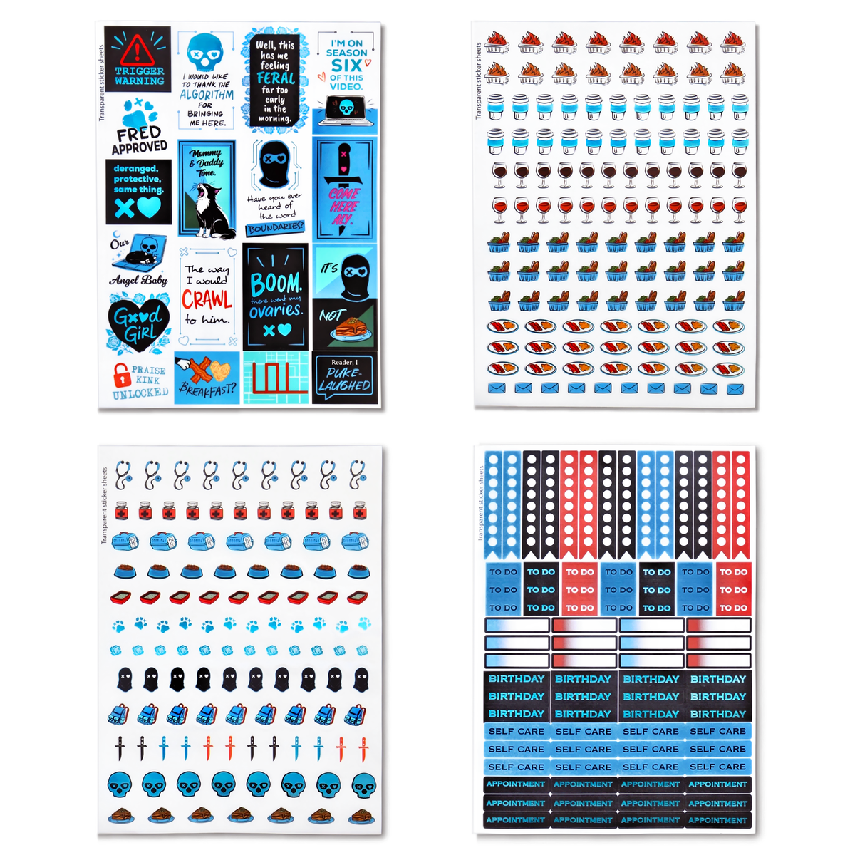 Lights Out 2027 Weekly Planner, Personal Organizer